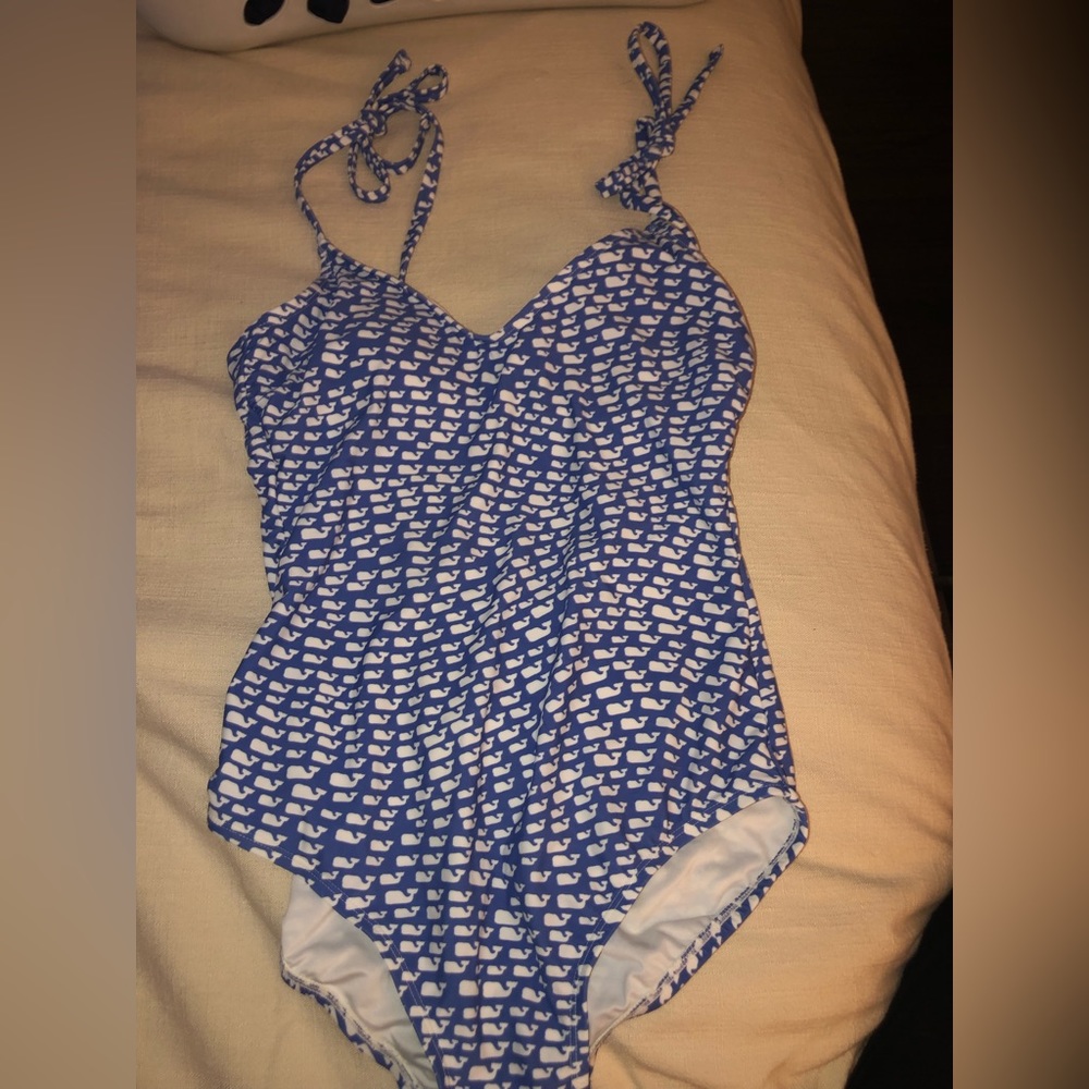 Never worn VV x target whale one piece bathing suit
